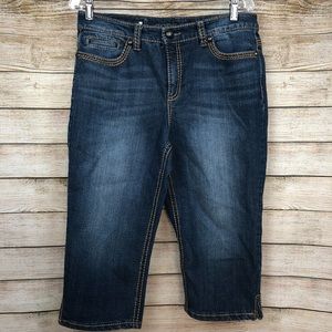 Code Bleu Woman Annette Capri Jeans Size 10/29